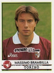 Sticker Massimo Brambilla - Calciatori 2001-2002 n. 352 - Panini