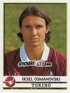 Figurina Iksel Osmanovski - Calciatori 2001-2002 - Panini