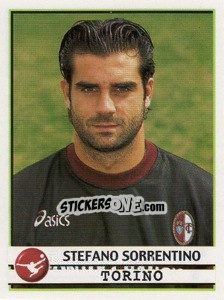 Figurina Stefano Sorrentino - Calciatori 2001-2002 - Panini