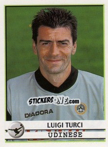 Cromo Luigi Turci - Calciatori 2001-2002 - Panini