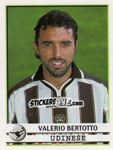 Sticker Valerio Bertotto - Calciatori 2001-2002 n. 366 - Panini