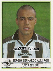 Figurina Sergio Bernardo Almiron - Calciatori 2001-2002 - Panini