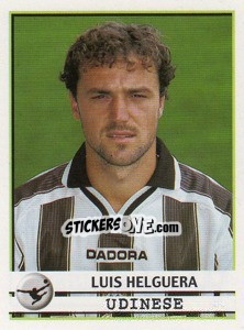 Figurina Luis Helguera - Calciatori 2001-2002 - Panini