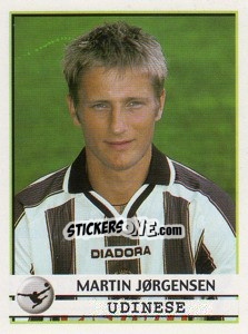 Sticker Martin Jorgensen - Calciatori 2001-2002 n. 377 - Panini