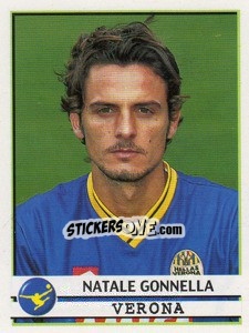Sticker Natale Gonnella - Calciatori 2001-2002 n. 414 - Panini
