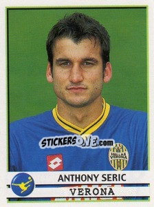 Sticker Anthony Seric - Calciatori 2001-2002 n. 416 - Panini