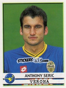 Sticker Anthony Seric - Calciatori 2001-2002 - Panini