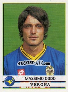 Figurina Massimo Oddo - Calciatori 2001-2002 - Panini