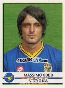 Sticker Massimo Oddo - Calciatori 2001-2002 n. 417 - Panini