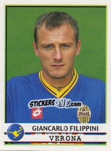 Sticker Giancarlo Filippini - Calciatori 2001-2002 - Panini