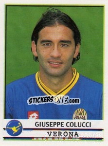 Sticker Giuseppe Colucci - Calciatori 2001-2002 - Panini