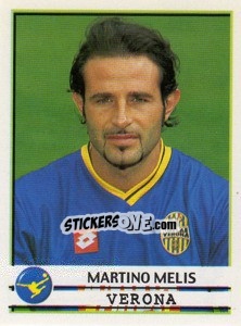 Figurina Martino Melis - Calciatori 2001-2002 - Panini