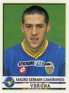 Sticker Mauro German Camoranesi - Calciatori 2001-2002 - Panini