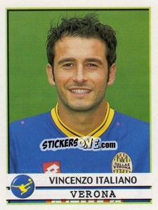 Figurina Vincenzo Italiano - Calciatori 2001-2002 - Panini
