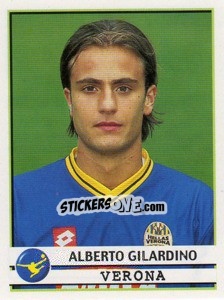 Sticker Alberto Gilardino - Calciatori 2001-2002 n. 430 - Panini