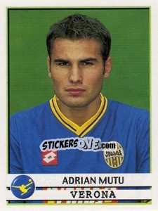 Figurina Adrian Mutu - Calciatori 2001-2002 - Panini