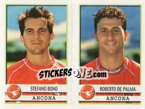 Sticker Bono / De Palma  - Calciatori 2001-2002 n. 440 - Panini