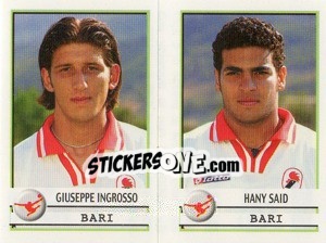 Sticker Ingrosso / Said - Calciatori 2001-2002 n. 443 - Panini