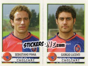 Sticker Pinna / Lucenti  - Calciatori 2001-2002 n. 457 - Panini