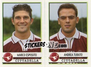 Cromo Esposito / Turato  - Calciatori 2001-2002 - Panini