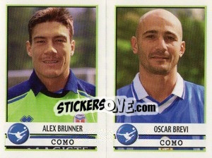 Sticker Brunner / Brevi  - Calciatori 2001-2002 n. 469 - Panini