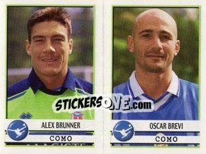 Figurina Brunner / Brevi  - Calciatori 2001-2002 - Panini