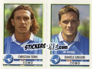 Figurina Terni / Gregori  - Calciatori 2001-2002 - Panini