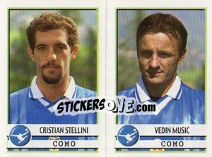 Sticker Stellini / Music  - Calciatori 2001-2002 - Panini