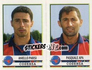 Cromo Parisi / Apa  - Calciatori 2001-2002 - Panini