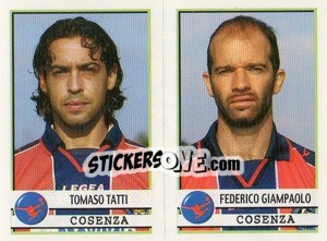 Figurina Tatti / Giampaolo  - Calciatori 2001-2002 - Panini