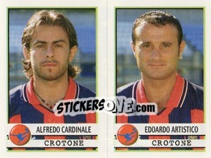 Sticker Cardinale / Artistico  - Calciatori 2001-2002 n. 494 - Panini
