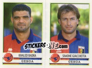 Sticker Badra / Giacchetta  - Calciatori 2001-2002 n. 506 - Panini