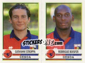 Figurina Stroppa / Boisfer  - Calciatori 2001-2002 - Panini