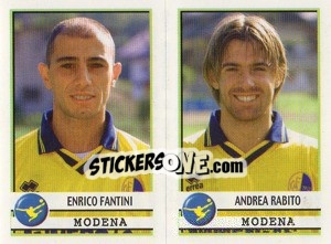 Sticker Fantini / Rabito  - Calciatori 2001-2002 n. 531 - Panini