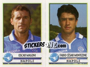 Sticker Magone / Montezine  - Calciatori 2001-2002 n. 538 - Panini