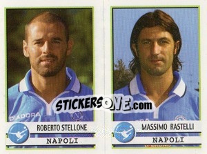 Sticker Stellone / Rastelli  - Calciatori 2001-2002 n. 540 - Panini