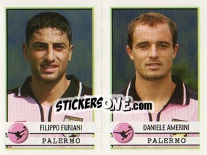 Figurina Furiani / Amerini  - Calciatori 2001-2002 - Panini