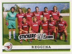 Sticker Squadra - Calciatori 2001-2002 - Panini