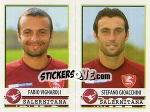 Figurina Vignaroli / Gioacchini  - Calciatori 2001-2002 - Panini
