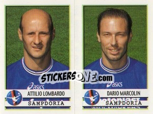 Figurina Lombardo / Marcolin  - Calciatori 2001-2002 - Panini