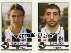 Sticker Balzaretti / Passoni  - Calciatori 2001-2002 - Panini