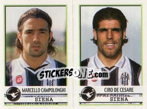 Sticker Campolonghi / De Cesare  - Calciatori 2001-2002 - Panini