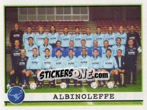 Figurina Albinoleffe (Squadra) - Calciatori 2001-2002 - Panini