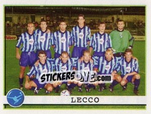 Cromo Lecco (Squadra) - Calciatori 2001-2002 - Panini