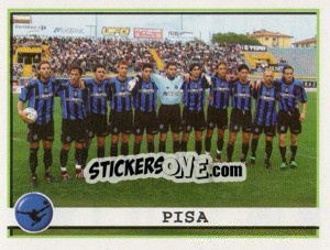 Sticker Pisa (Squadra) - Calciatori 2001-2002 n. 630 - Panini