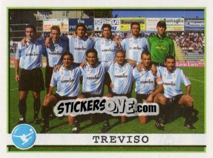 Figurina Treviso (Squadra) - Calciatori 2001-2002 - Panini