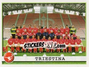 Cromo Triestina (Squadra) - Calciatori 2001-2002 - Panini