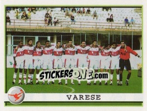 Figurina Varese (Squadra) - Calciatori 2001-2002 - Panini