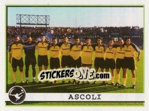 Sticker Ascoli (Squadra) - Calciatori 2001-2002 - Panini