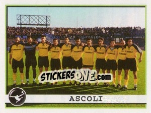 Sticker Ascoli (Squadra) - Calciatori 2001-2002 n. 640 - Panini